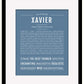 Frame Options | Steele Blue | Black Frame, Matted