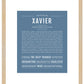 Frame Options | Steele Blue | Maple Frame, Matted