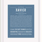 Frame Options | Steele Blue | White Frame, Matted