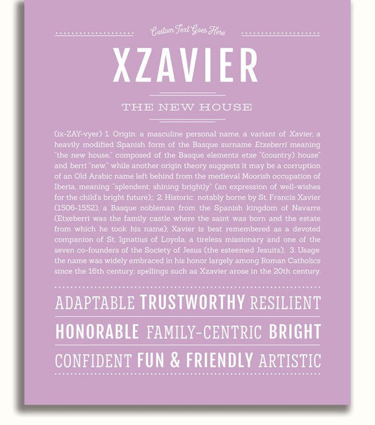 Frame Options | Lilac | No Frame