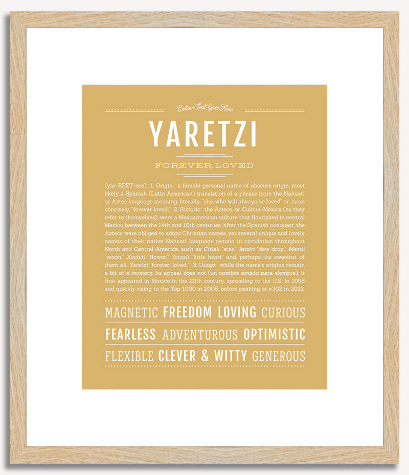 Yaretzi | Name Art Print