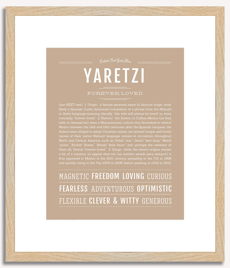 Yaretzi | Name Art Print