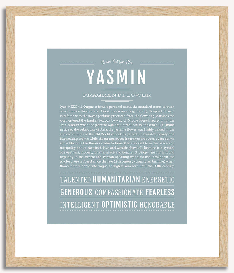 Yasmin | Name Art Print