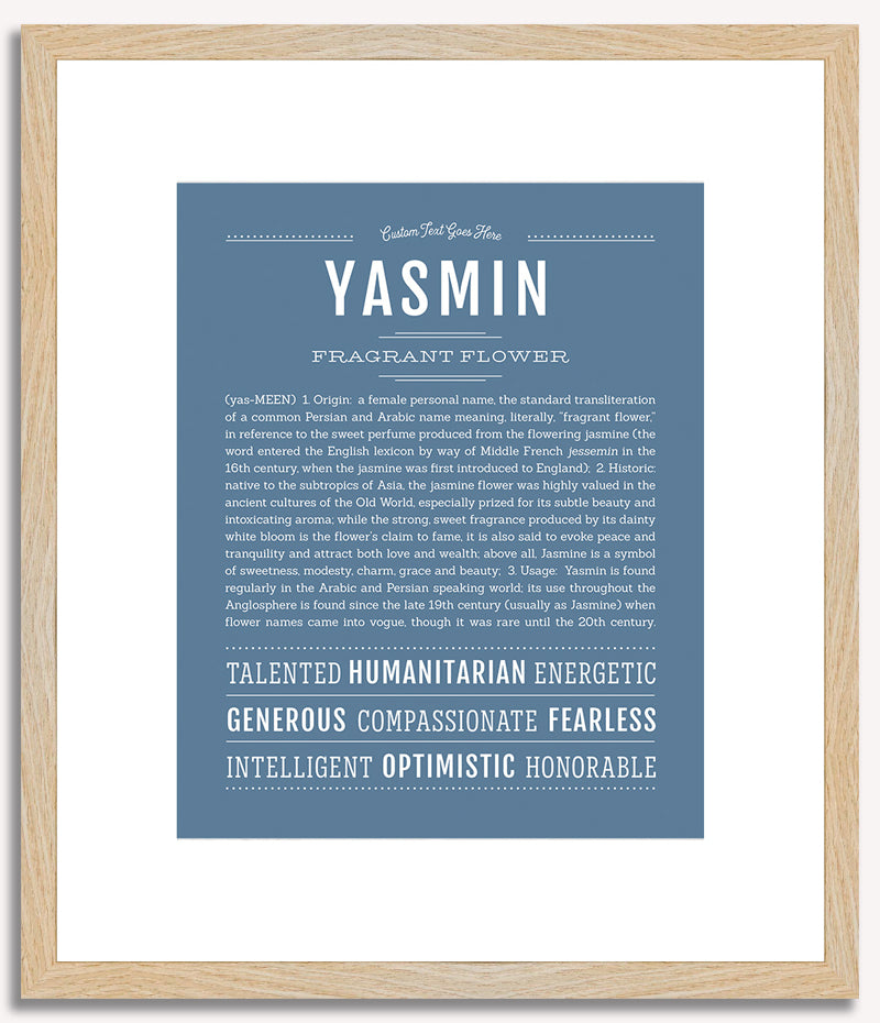 Yasmin | Name Art Print