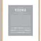 Yesenia | Name Art Print