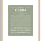 Yesenia | Name Art Print