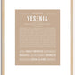 Yesenia | Name Art Print