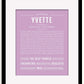 Frame Options | Lilac | Black Frame, Matted