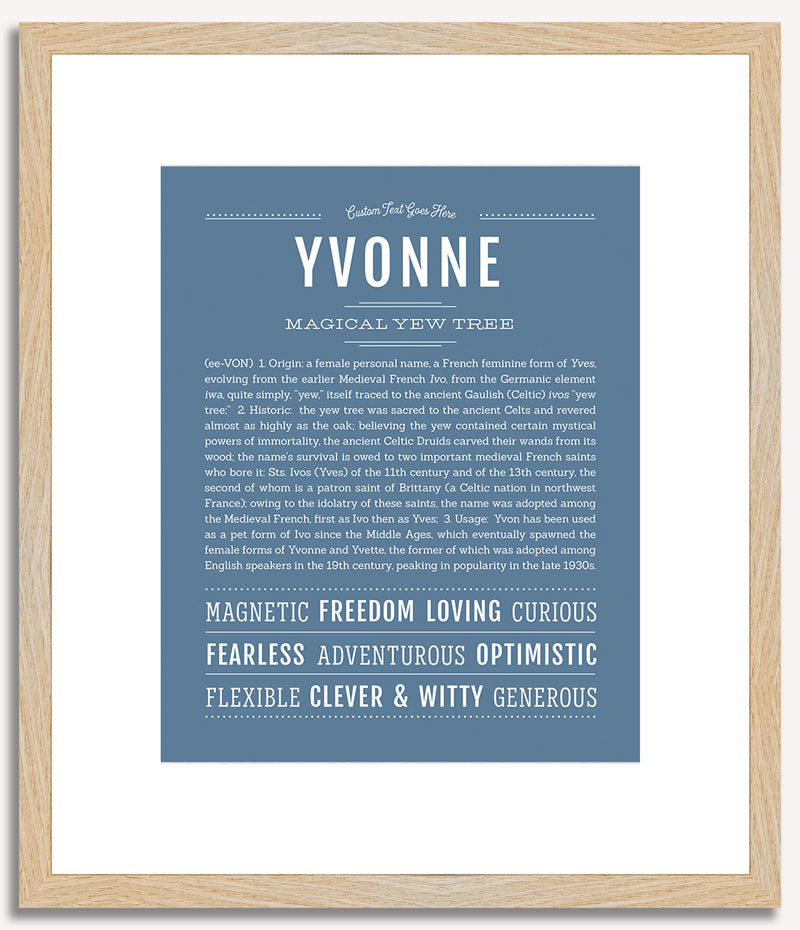 Yvonne | Name Art Print