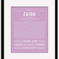 Frame Options | Lilac | Black Frame, Matted