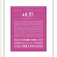 Frame Options | Dark Pink | White Frame, Matted