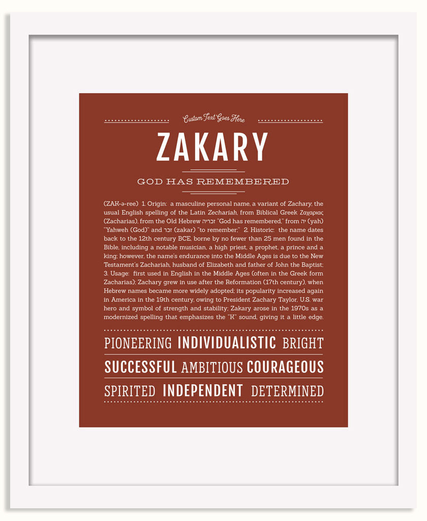 Frame Options | Bordeaux | White Frame, Matted