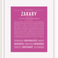 Frame Options | Dark Pink | White Frame, Matted