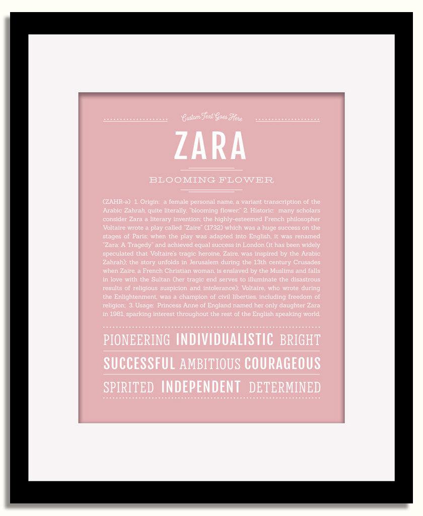 Zara | Name Art Print