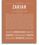 Zariah