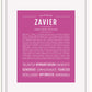Frame Options | Dark Pink | White Frame, Matted