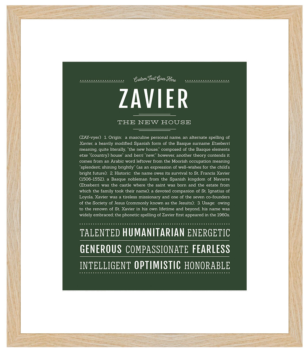 Frame Options | Deep Forest | Maple Frame, Matted