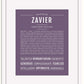 Frame Options | Deep Purple | White Frame, Matted
