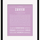 Frame Options | Lilac | Black Frame, Matted