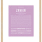 Frame Options | Lilac | Maple Frame, Matted