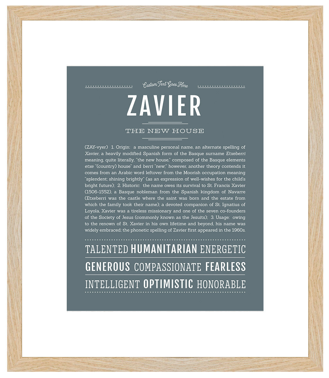 Frame Options | Night Rendezvous | Maple Frame, Matted