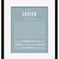 Frame Options | Powder Blue | Black Frame, Matted