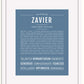 Frame Options | Steele Blue | White Frame, Matted