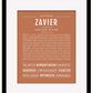 Frame Options | Terra Cotta | Black Frame, Matted