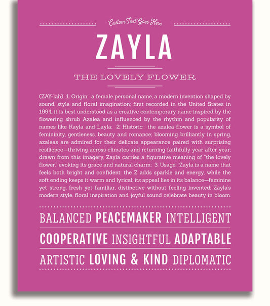 Frame Options | Dark Pink | White Frame, Matted