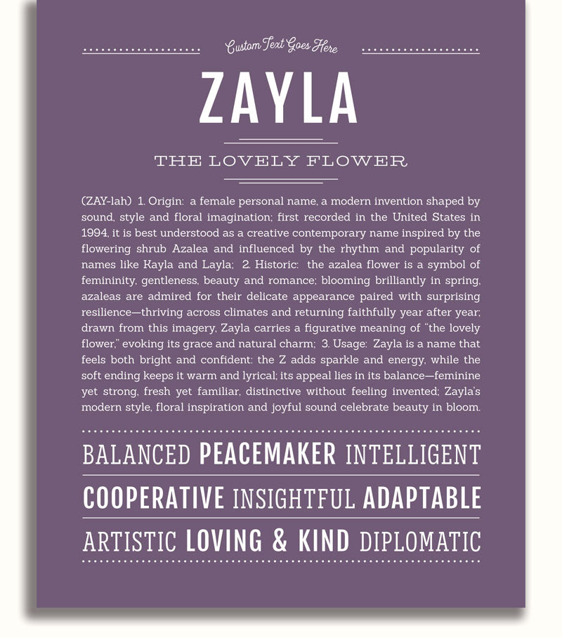 Frame Options | Deep Purple | White Frame, Matted