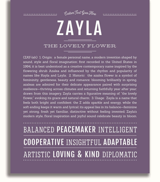 Frame Options | Deep Purple | White Frame, Matted