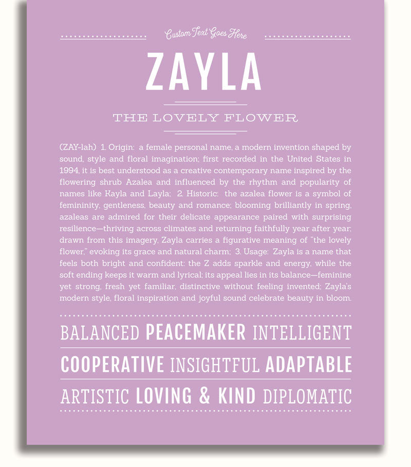 Frame Options | Lilac | White Frame, Matted