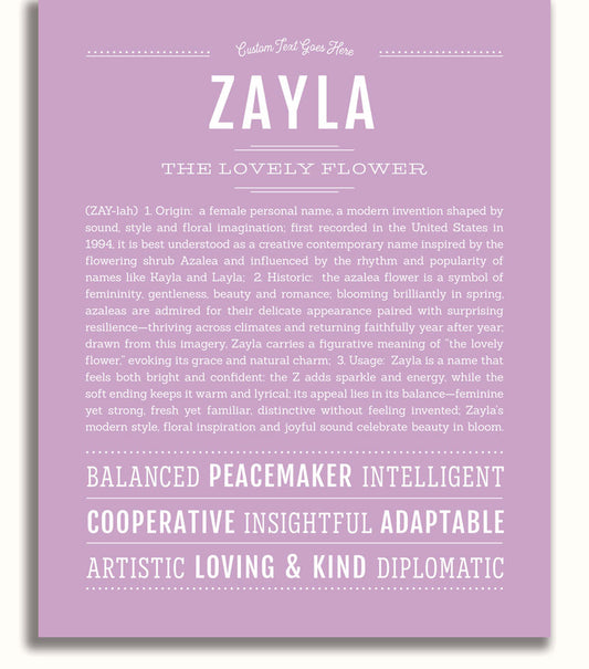 Frame Options | Lilac | White Frame, Matted