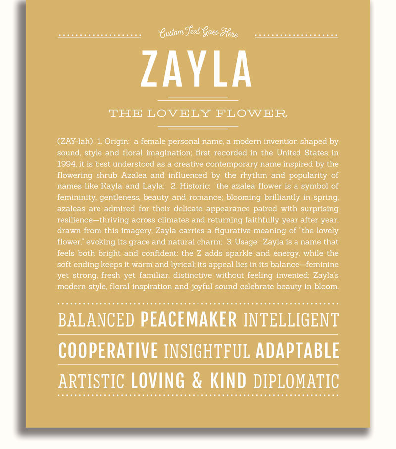 Frame Options | Matte Gold | White Frame, Matted