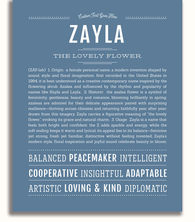 Frame Options | Steele Blue | White Frame, Matted