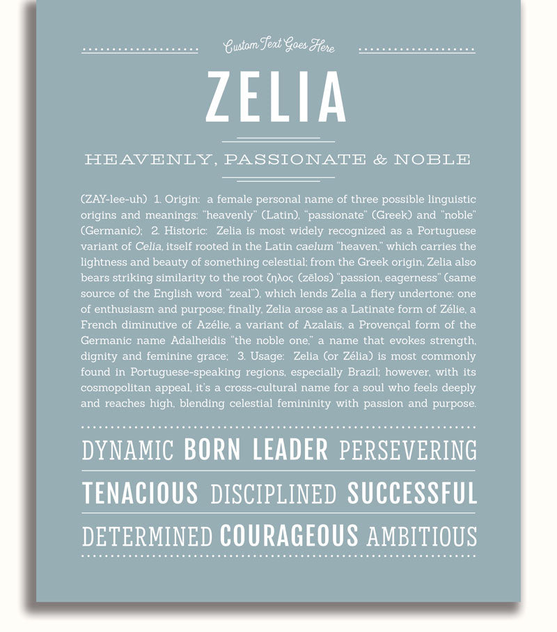 Frame Options | Powder Blue | White Frame, Matted