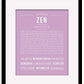 Frame Options | Lilac | Black Frame, Matted