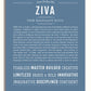 Frame Options | Steele Blue | White Frame, Matted