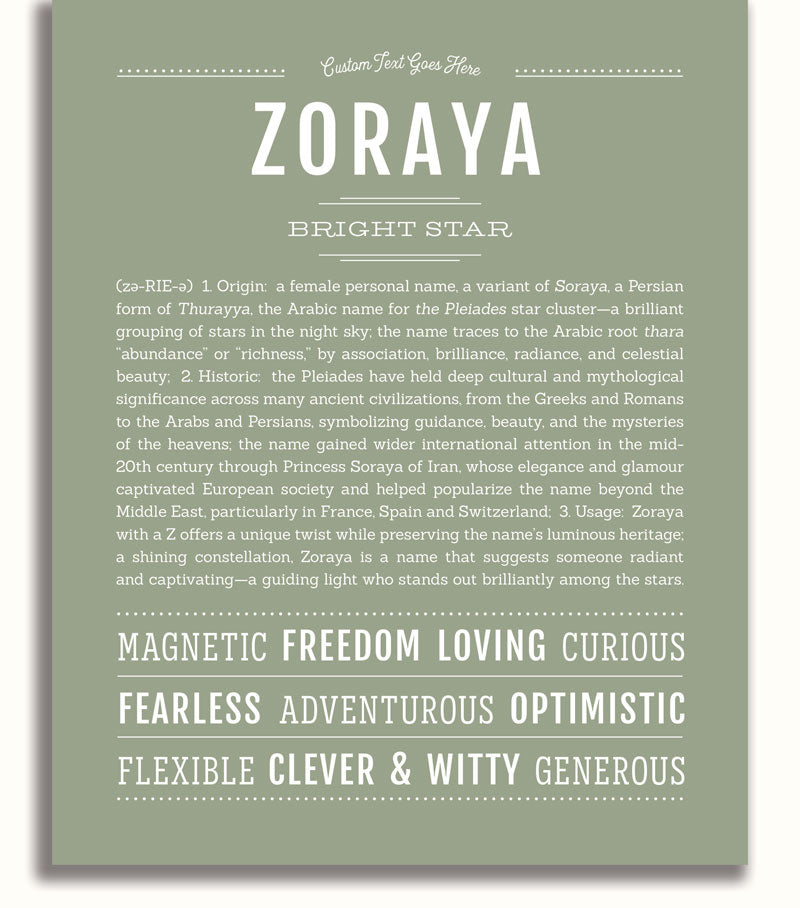 Frame Options | Sage | White Frame, Matted