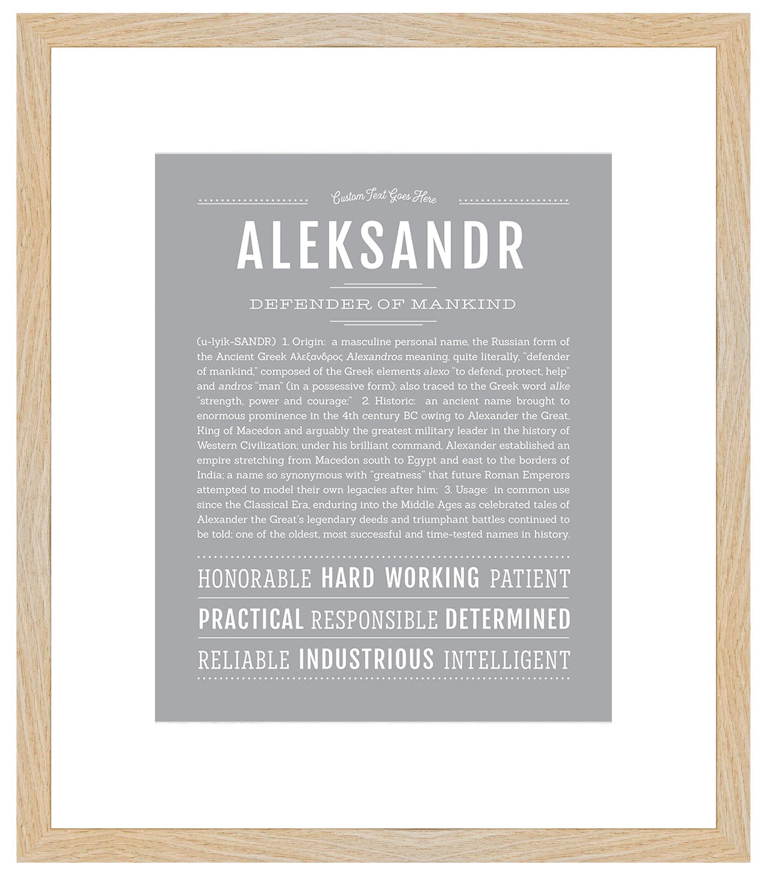 Aleksandr | Name Art Print