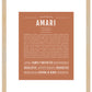 Amari (male) | Name Art Print