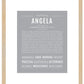 Angela | Name Art Print