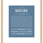 Bastian | Name Art Print