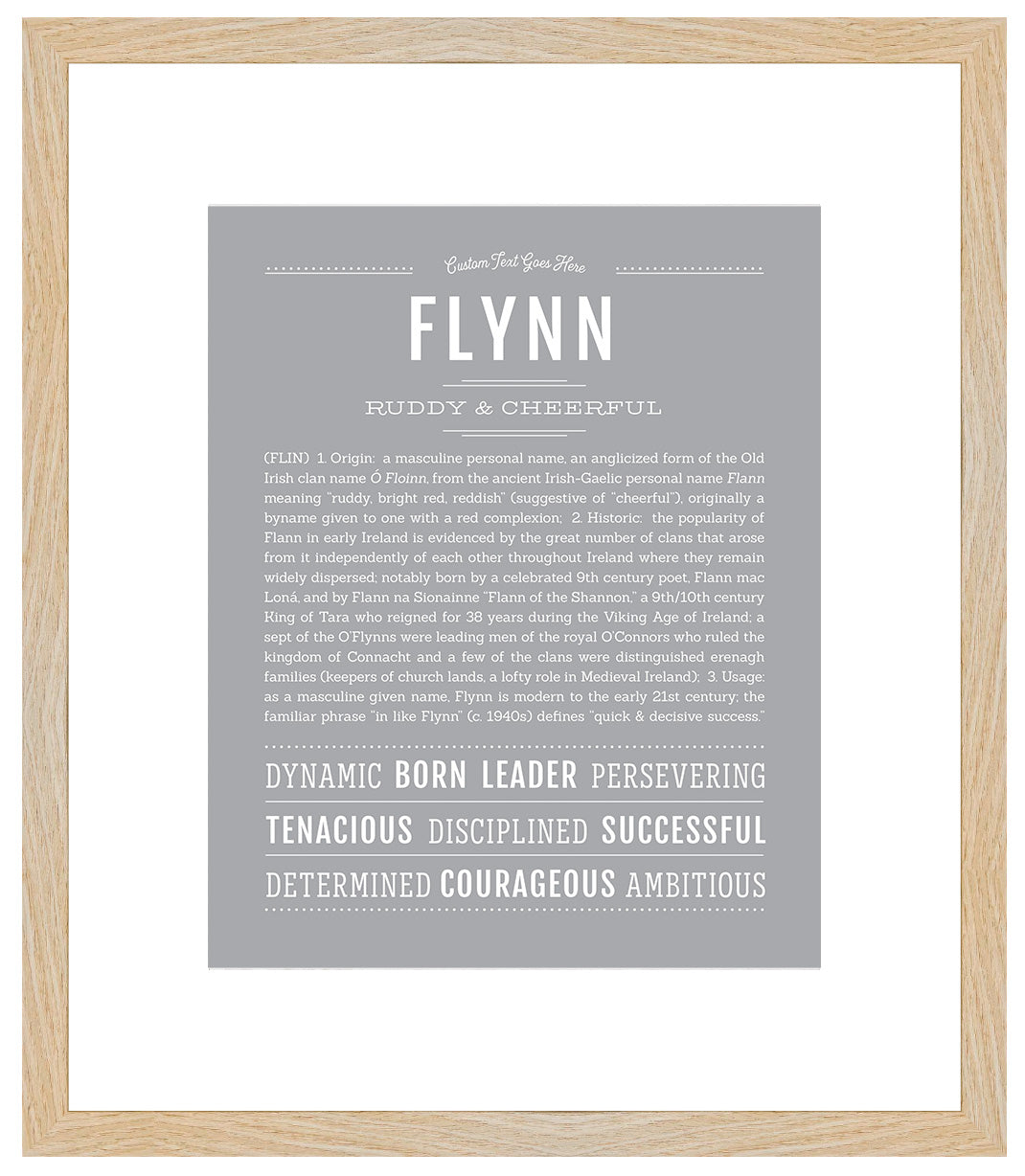 Flynn | Name Art Print