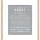 Hudson | Name Art Print