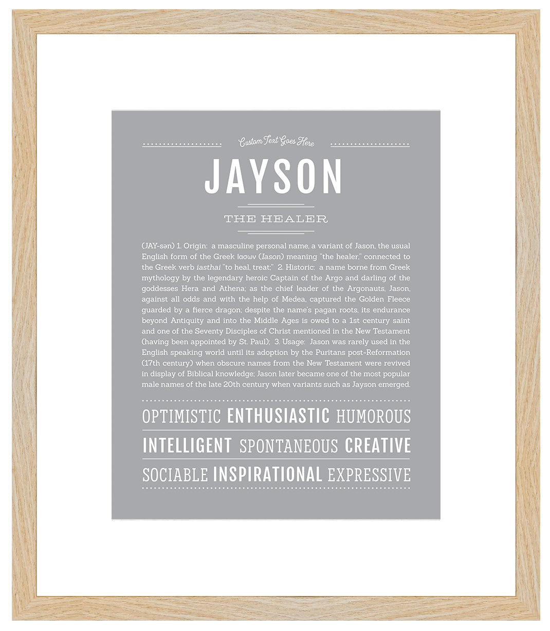 Jayson | Name Art Print