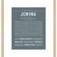 Jemima | Name Art Print