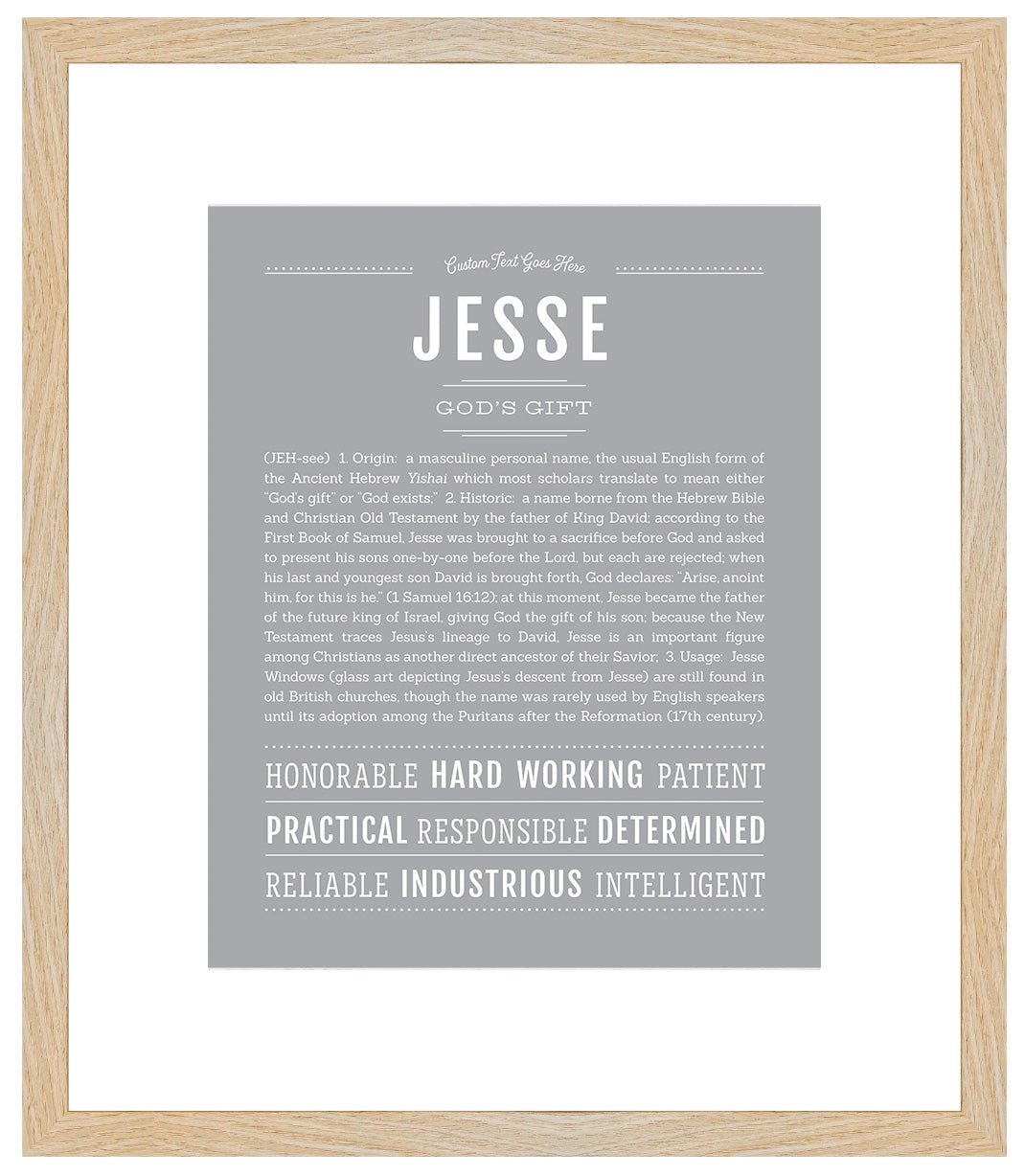 Jesse | Name Art Print