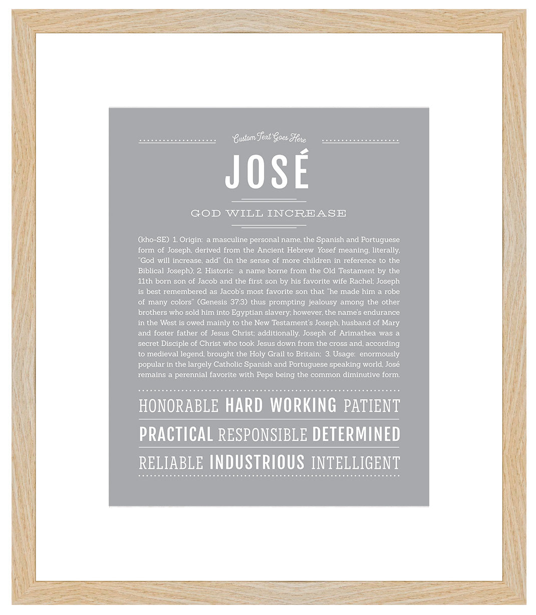 Jose | Name Art Print