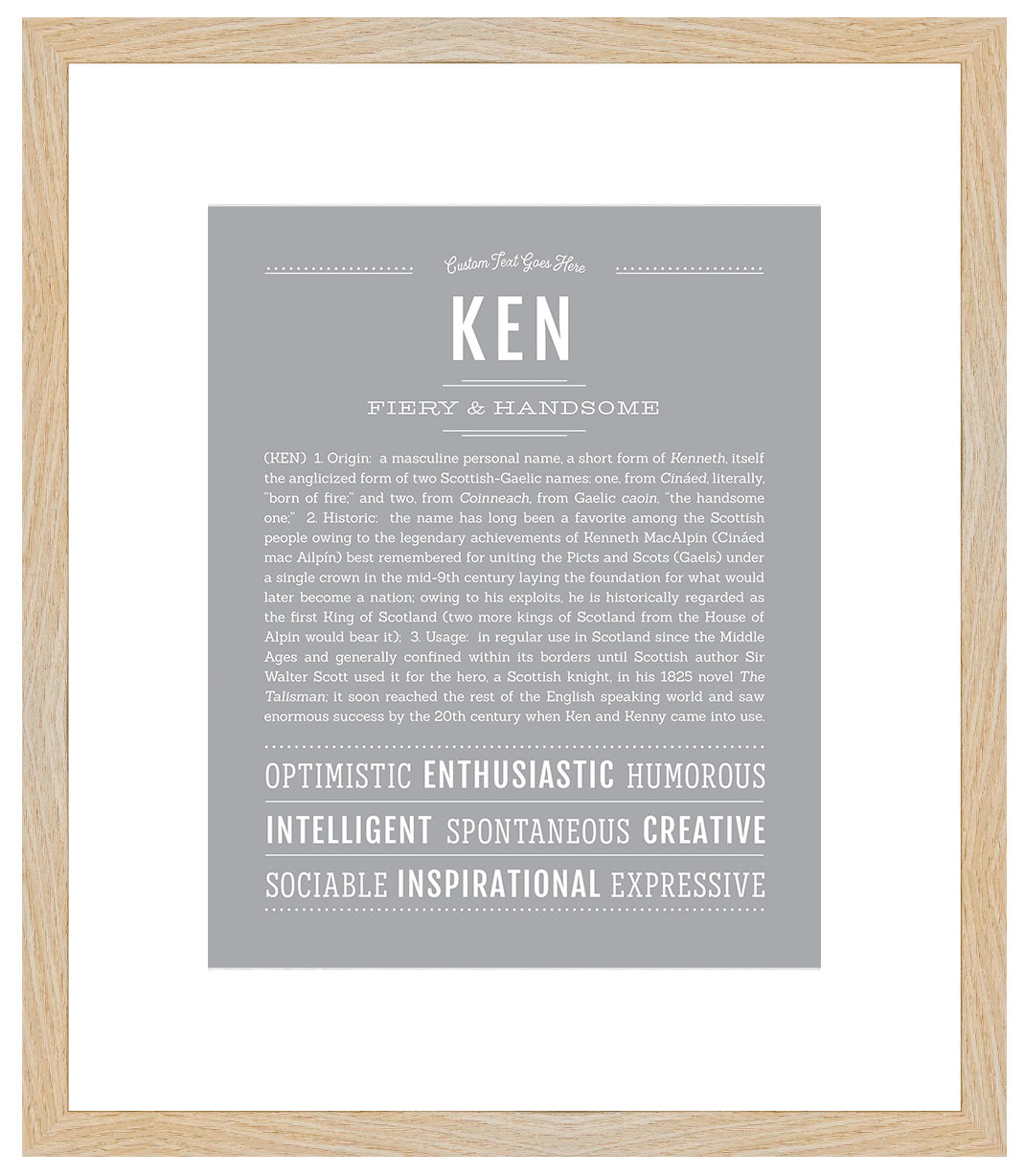 Ken | Name Art Print